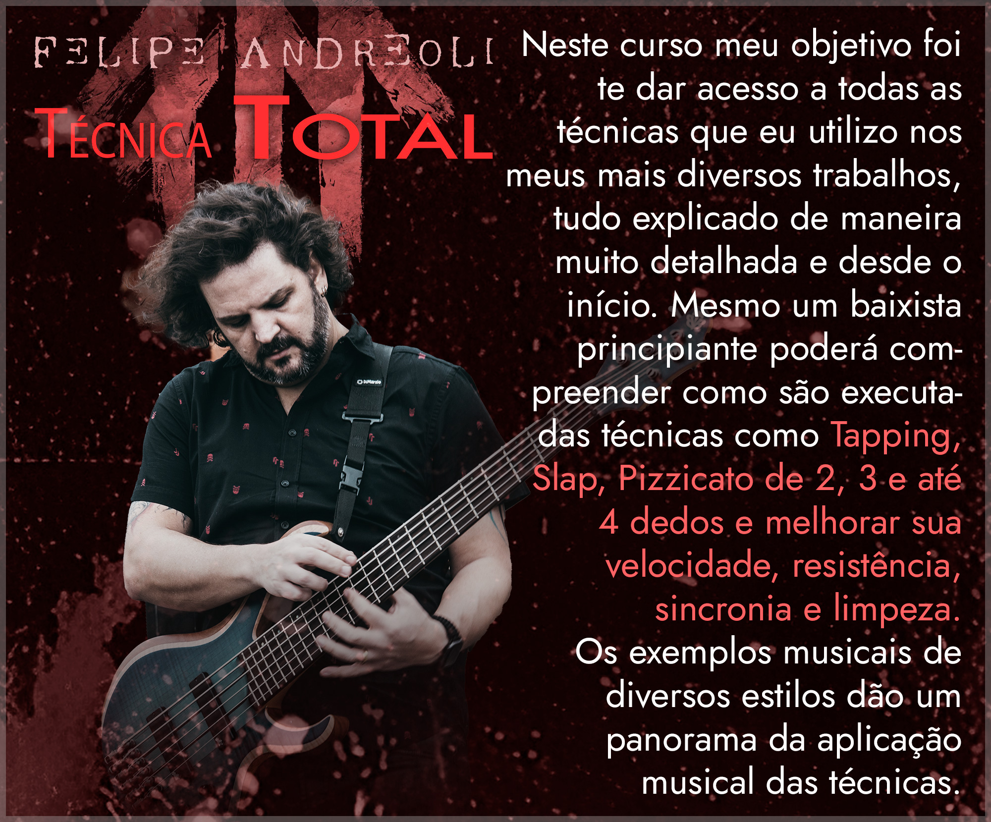 Felipe Andreoli - Angra Bass - Felipe Andreoli - Angra Bass